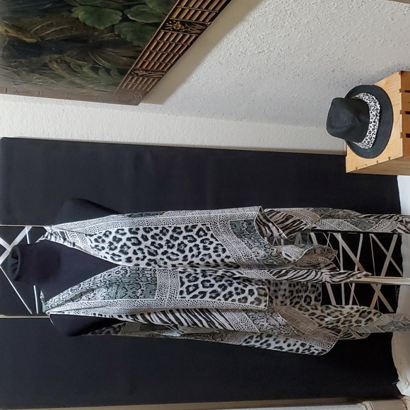 Size EEE Avenue  Scarf Cardi Work Piece - Picture 1 of 6